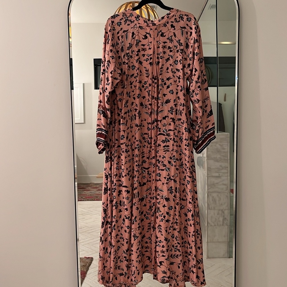 Natalie Martin silk Fiore Maxi dress